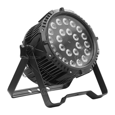 Waterproof 24 × 10W RGBW 4 In 1 LED Par Light   LLT-24FS