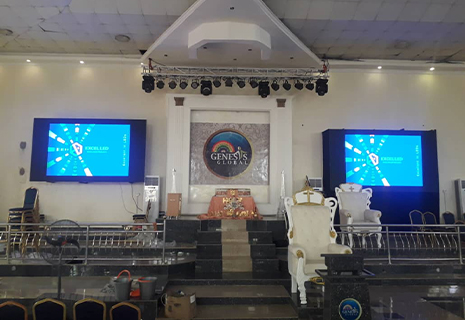 P3.91 Indoor LED Fixed Screen - Nigeria