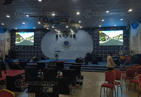 P3.91 Indoor LED Fixed Screen - Nigeria