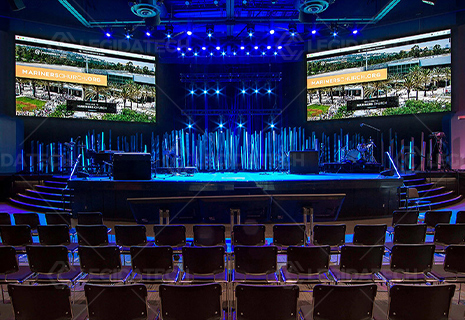 P4 Indoor LED Fixed Screen - USA